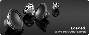 JL Audio W3-v3 series subwoofers